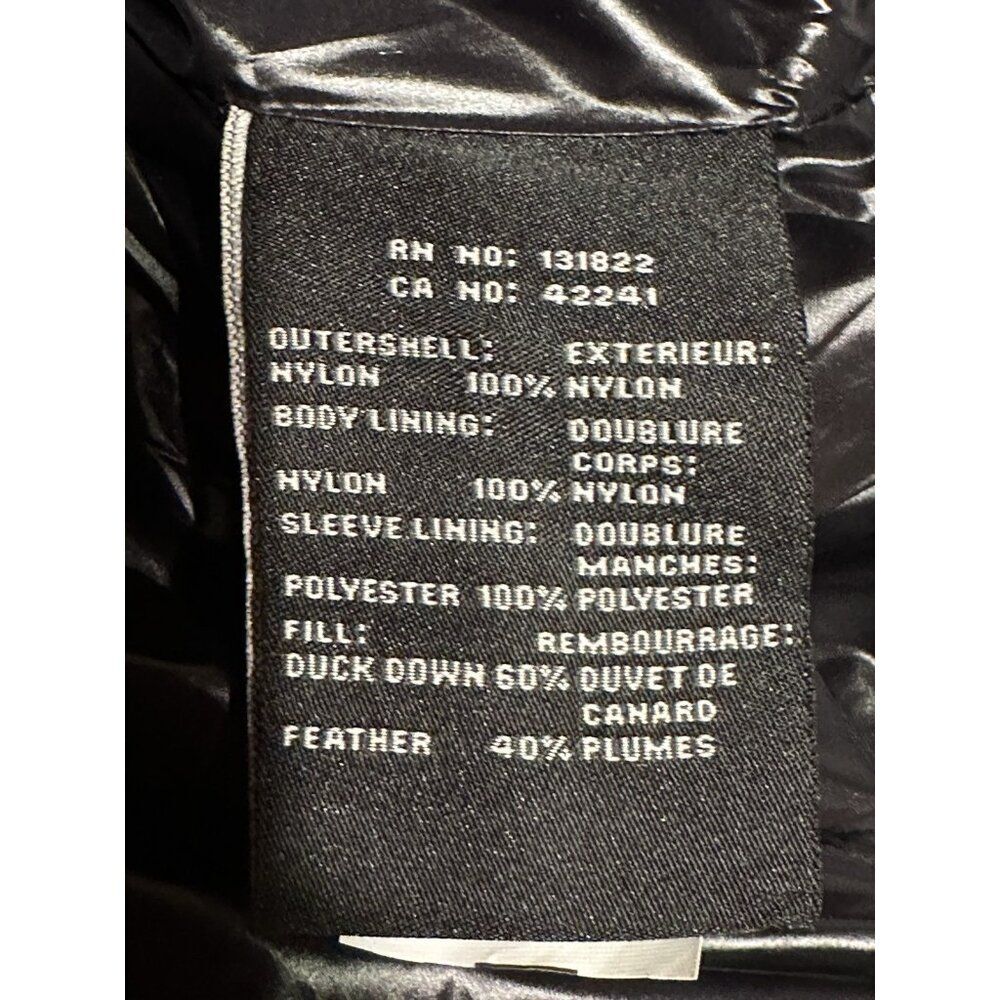 S13 New York Kylie Small Lacquered Puffer Jacket Coat Ski Down Filled Removable - Picture 7 of 10